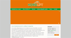 Desktop Screenshot of nord-lift.de